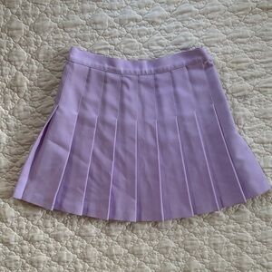 American Apparel Lilac Skater Skirt